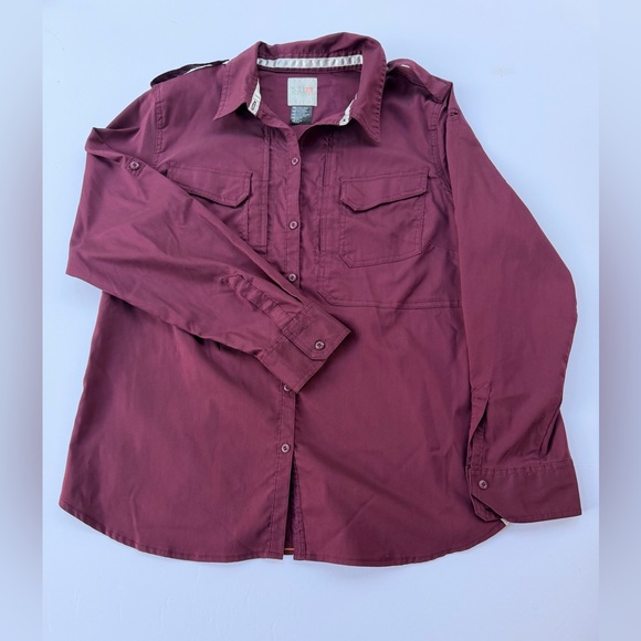 5.11 Tactical Tops - Woman’s 5.11 Tactical Shirt Plum Size Xl